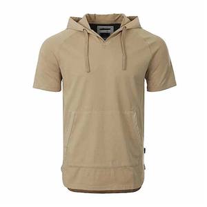 Sweat à capuche personnalisé 100% coton pour homme Double flanelle Plaid Zipper Design Vintage Stone Washed Street Fashion pour homme - Product Image 4