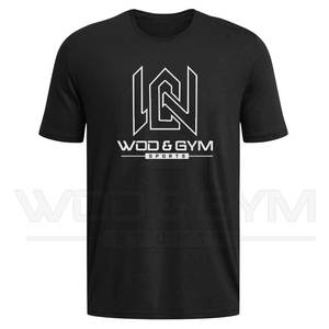 เสื้อยืดผู้ชายแบบสั่งทำผ้าฝ้ายแห้งเร็วพร้อมโลโก้แบรนด์ - Product Image 1