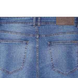 Venta al por mayor de alta calidad de mezclilla Jeans Hombres Super Stretch Classic Men Jeans Moda Straight Casual Loose Fit Denim Jeans Hombres - Product Image 5