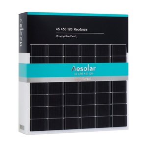 Panneau solaire monocristallin à demi-cellules haute efficacité Aesolar AE 450 MD-120 - Product Image 2