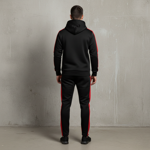 Conjunto Deportivo Personalizado de Primera Calidad con Logotipo, Sudadera con Capucha, Conjunto Deportivo para Mujer, Conjuntos Deportivos para Hombre - Product Image 3