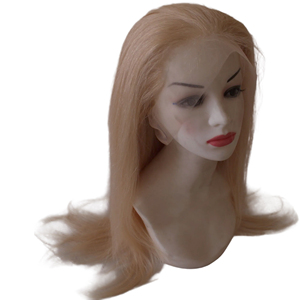 วิกผมมนุษย์สีบลอนด์100% บริสุทธิ์จากเวียดนามวิกลูกไม้ธรรมชาติโปร่งแสงความละเอียดสูงคลื่น250% ยาวความหนาแน่นของเส้นผม - Product Image 1