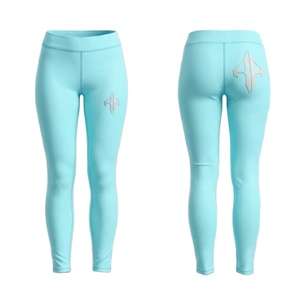 Material Spandex / <b>Nylon</b> Style Casual Technics Printed High Quality Design Customized Women's <b>Leggings</b> By RIVIAN ATLANTIC - Product Image 1