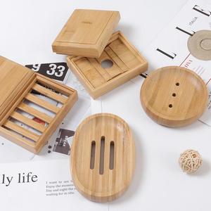 Top Quality Wooden <b>Soap</b> Dish Rack Boxes Wooden Stand Tray Box Holders for <b>Soaps</b> Cheap Price - Product Image 4