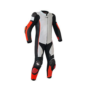 Nous avons fabriqué une veste de moto personnalisée en cuir combinaison de course moto équitation combinaison de course à vendre - Product Image 5