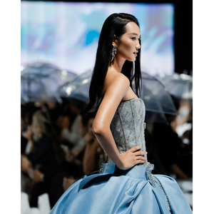 Vestido de fiesta de calidad superior de fabricantes de ropa asequibles OEM ODM vestidos de mujer vestido elegante de mujer Enzo Leo Uso de alta calidad - Product Image 3