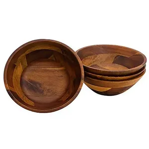ชามเสิร์ฟไม้มะม่วงพรีเมียม งานฝีมือทันสมัย จัดส่งตรงจากโรงงาน ชามสลัด สำหรับใช้ในบ้าน ครัว ร้านอาหาร ของขวัญทางธุรกิจ ส่งออก - Product Image 2