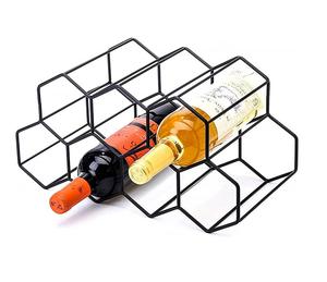 New Look porte-vin Antique Home Bar accessoires nouveau Design multi-niveaux porte-bouteilles en métal pour la fête - Product Image 1