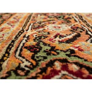 Alfombra Persa Aalam de Lana Anudada a Mano, Paem-517, Diseño Floral Kilim, Tejido Plano, para Sala de Estar o Pasillo, Gris, Negro, Yute - Product Image 3