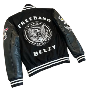 เสื้อแจ็กเก็ตผ้ากำมะหยี่ปักลายสำหรับผู้ชายและผู้หญิง - Product Image 4