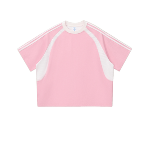 Nouvelle Arrivée <span class=keywords><strong>2026</strong></span> – T-shirt Homme Respirant en Maille à Manches Courtes, Style Rétro Color-Block, Personnalisable – Fournisseur de Haute Qualité - Product Image 6