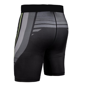 Logo personnalisé quantité minimale de commande bas Serré Hommes Running Gym Shorts Compression Shorts - Product Image 4