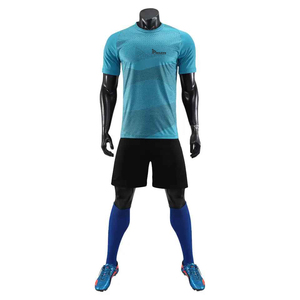 Conjuntos de Camisetas de Fútbol Personalizadas, Uniformes con Nuevo Diseño Unisex de Manga Corta, Impresión Automatizada, Corte Ecológico, Secado Rápido - Product Image 3