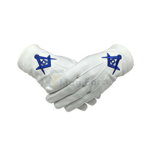 Gants de haute qualité en coton 100% blanc, respirants, durables, compatibles avec les écrans tactiles, pour toutes les saisons, avec logo personnalisé, meilleur prix - Product Image 5