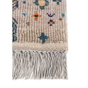 Freedom Manchaha Ivory Hand Knotted Wool Bamboo Silk Rugs Geometric Rectangle 9x12 Living Room Carpet for Home <b>Hallway</b>-Les-8312 - Product Image 4