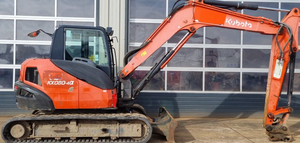 ตลับลูกปืนกระปุกเกียร์10ตัน Kubota KX080-4A รถขุดขนาดใหญ่อุปกรณ์ก่อสร้างมือสองมีประสิทธิภาพ - Product Image 3