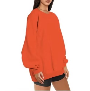 Sweat-shirt à capuche oversize pour femme, en coton doux, chaud, en polaire, coupe ample, manches longues, décontracté, tendance, haut de rue - Product Image 2