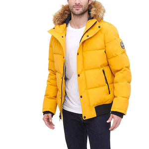 Vestes d'hiver à la mode pour hommes 2022, manteau à bulles à capuche, Design personnalisé élégant - Product Image 3