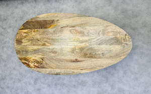 Pata de Araña en Forma de Huevo de Madera Maciza, Mesa de Centro Personalizable Plegable, Diseño Industrial para Sala de Estar, Muebles PARA EL Hogar - Product Image 2