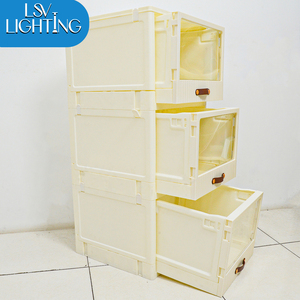 Meubles de chambre en plastique minimaliste 5030 avec un design simple et fonctionnel pour organiser des articles ménagers - Product Image 2