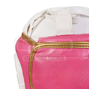 Protector de cabeza de kickboxing antichoque profesional con agujeros de ventilación de correa de barbilla de ajuste ajustable para entrenamiento - Product Image 5