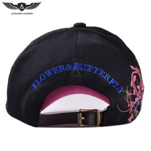 Gorra de Béisbol Bordada, Estilo Urbano, Diseño Floral Ajustable, Gorro Informal Unisex para Exteriores - Product Image 3