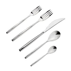 Top vente en gros en acier inoxydable argent poli couverts de luxe ensemble de couverts lave-vaisselle pour la maison hôtel utilisation - Product Image 1