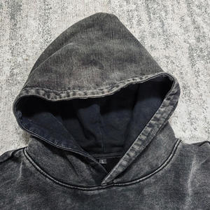 Sweat-shirt unisexe vintage personnalisé, impression DTG, 100% coton, 500 g/m², molleton français, lavage à l'acide, sweat-shirt surdimensionné pour homme - Product Image 4