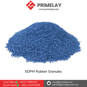 Highly Durable and Flexible Colorful EPDM <b>Rubber</b> Granules Elastic Material for Pathways and Balconies From Malaysia - Product Image 3