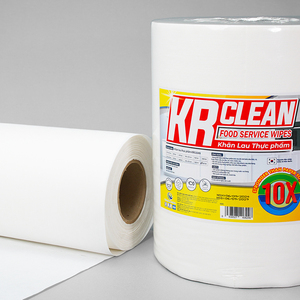 Krclean High Quality White 30x30 Reusable Food Wipes 320 Sheets, Eco-Friendly, & Long-Lasting <b>Kitchen</b> <b>Cloths</b> - Product Image 1