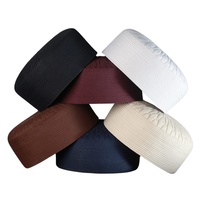Gorra musulmana islámica de nuevo diseño más vendida con logotipo personalizado gorras de oración de secado rápido para hombres nueva gorra de oración islámica Namaz para hombres