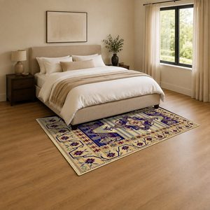 <b>RUGS</b> DEPOT LXDP-0364 Wholesale Beige Brown Designer Pattern Digital Printed Machine Washable Chenille Area <b>Rug</b> <b>Non</b> <b>Slip</b> - Product Image 3
