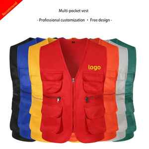 เสื้อกั๊กสำหรับนักถ่ายภาพกันลมสำหรับผู้ชาย, เสื้อกั๊กลำลองโอเวอร์ไซส์ระบายอากาศได้มีกระเป๋าตาข่ายผ้าใบระบายอากาศใช้ได้ทั้งกลางแจ้งและฤดูหนาว - Product Image 6