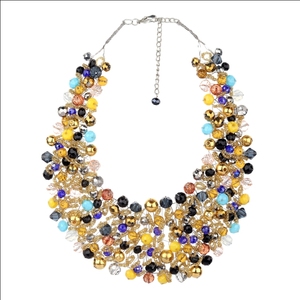 สร้อยคอลูกปัดทำมือที่ไม่ซ้ำใครซื้อสร้อยคอลูกปัดชาติพันธุ์ทำด้วยมือแบบออนไลน์เครื่องประดับแฟชั่น - Product Image 4