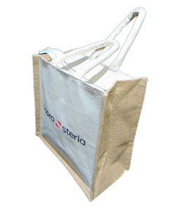 Asas fuertes, bolsa de comestibles de Yute natural reutilizable ecológica, uso diario y bolsa de compras de supermercado - Product Image 2