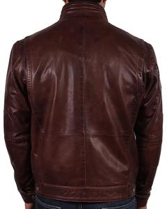 New Modern PU <b>Leather</b> <b>Jacket</b> for <b>Men</b> - Stylish Moto Design with Zip Closure and Pockets - <b>leather</b> <b>jacket</b> for <b>men</b> - Product Image 6