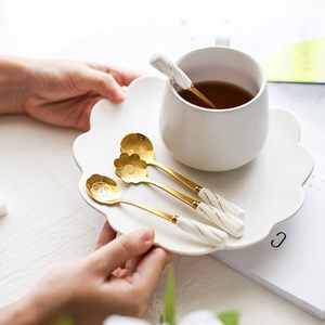 Luxury Spoon <b>Fork</b> Gold Cutlery Set Wedding Flatware Set Metal Dinner Spoon Stainless Steel Tableware for home restaurant decor - Product Image 5