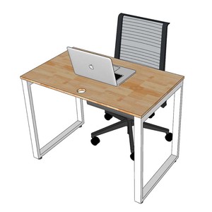 Escritorio Rectangular Minimalista Concept Rectang de 100x60 cm con Doble Motor, Fácil de Montar, para Dormitorio u Oficina HBRT001 - Product Image 5