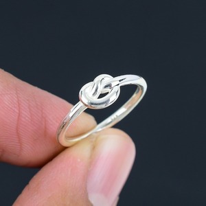 แหวนเงิน925แบบเรียบแหวนอัญมณีแหวนธรรมดาแหวนวง KONT แหวนคำสั่งทุกวันแหวนมินิมอลของขวัญแหวนสำหรับสาวๆ - Product Image 3