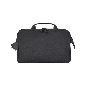 Sac en papier promotionnel durable Circle RPET avec fermeture éclair, écologique, pour merchandising - Product Image 1