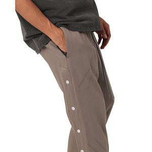 กางเกงผู้ชายสไตล์ล่าสุด ผู้ผลิตกางเกงชั้นนำ ออกแบบเองได้ ปิดด้วยเชือกผูก กางเกงขายาวผู้ชาย กางเกงลำลองสำหรับกิจกรรมกลางแจ้ง กางเกงสเวตแพนท์สั่งทำพิเศษ - Product Image 5