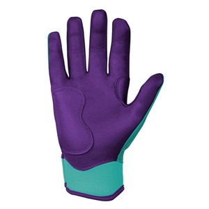 Guantes de bateo de béisbol de cuero Digital de piel de cabra con puño largo profesional Guantes de bateo de softbol unisex profesionales - Product Image 4
