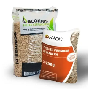 Pellets de Madera de Calidad para Sistemas de Calefacción/Pellets de Madera de Abeto, Pino y Haya en Bolsas de 15 kg - Product Image 5