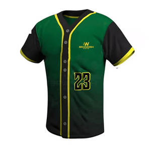 Prix de gros Uniforme de baseball léger et respirant Logo personnalisé Créez votre propre uniforme de baseball - Product Image 3