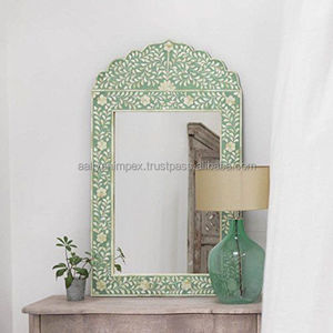 High Quality Design Traditional Bone Inlay <b>Mirror</b> Natural Bone Inlay Rectangular <b>Mirror</b> <b>for</b> Home Indoor Outdoor Decoration - Product Image 5