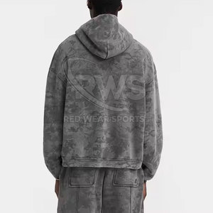 Vente de gros Offre Spéciale à capuche délavés à l'acide pour hommes Sweats à capuche délavés à l'acide pour hommes - Product Image 3