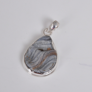 925 sterling Silver Christian <span class=keywords><strong>bezel</strong></span> thiết lập sa mạc <span class=keywords><strong>druzy</strong></span> đá quý Mặt dây chuyền cho phụ nữ đồ trang sức quà tặng - Product Image 4