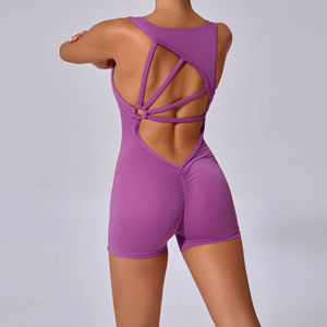 Sexy <b>Bodysuit</b> <b>Women</b> Sleeveless Lycra Tummy Control Seamless High Stretch Activewear Streetwear - Product Image 4