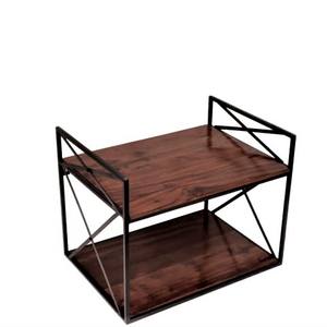 <b>Kitchen</b> Storage Desktop Iron Metal <b>Rack</b> Black Multifunction Standing Double Tier Dish <b>Rack</b> - Product Image 5