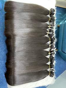 Paquetes de cabello humano vietnamita 100% natural alineado con cutícula, venta al por mayor, virgen, camboyano crudo, 10 "-50", tipo de cabello peruano, precio barato - Product Image 5